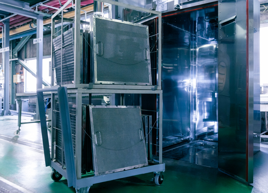 グループ工場による安定的な品質管理と供給体制を構築