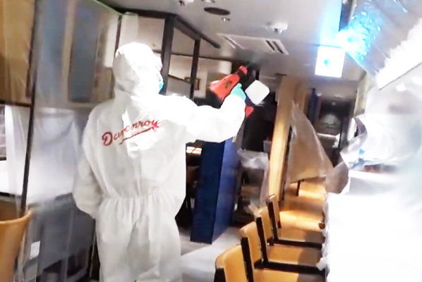 店舗清掃｜除菌消毒サービス